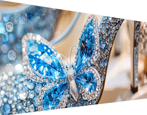 Broderie Diamant Kit Complet pour combler le vide d'un mur de salon grand tableau 60x120cm