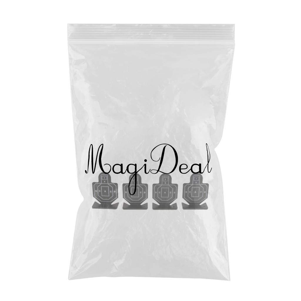 Calandis 4pcs Metal Practice Silhouette Shooting Aim Target Mini Plinking Targets-picture-25