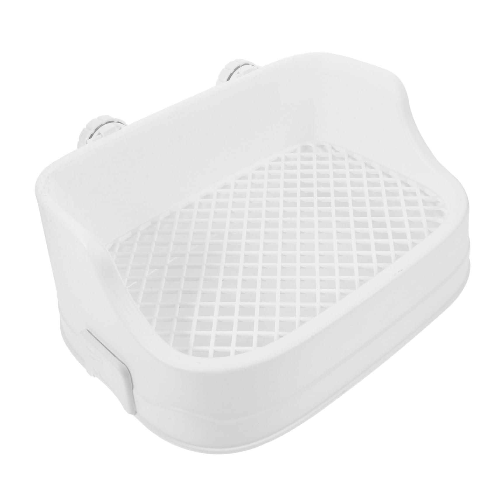 UPKOCH Bac à Litière pour Lapin et Petits Animaux Plastique Toilette Cage Intérieure Litière Amovible Entrée Basse pour Cochon Hamster et Chinchilla