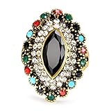 La bague est un complément idéal pour les fêtes, les mariages, les rendez-vous galants et d'autres occasions. Elle vous décorera de façon charmante et magnifique, se distinguera dans la foule et vous procurera une meilleure expérience de port.