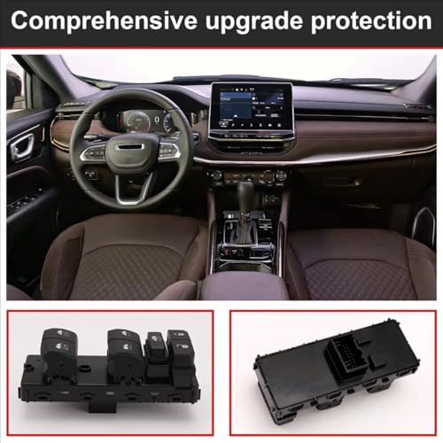Interrupteur commande de vitre électrique Jeep Compass 60961240 - 4