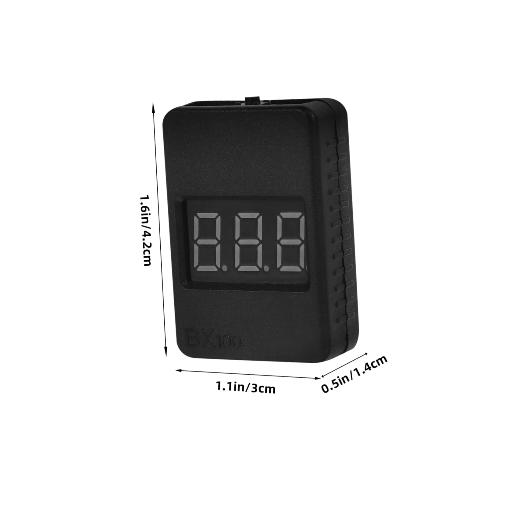 Alipis Sturdy Lithium Battery Tester 1- Lipo Battery Capacity Checker Compact Portable Low Voltage Alarm