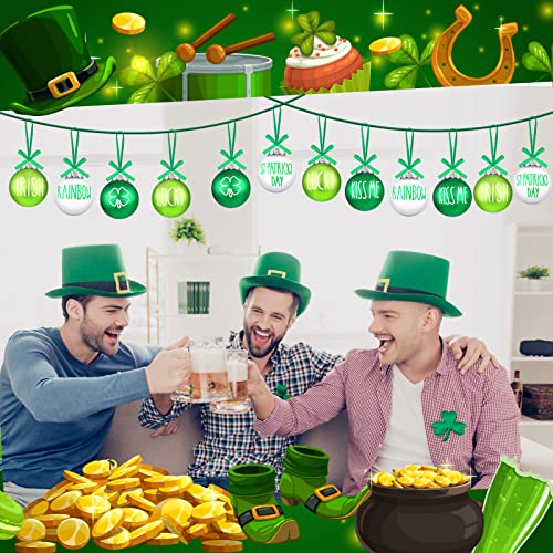 Boules de Saint Patrick style trèfle suspensions légères et durables - 5