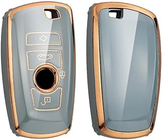 Sponsored You’re seeing this ad based on the product’s relevance to your search query.Learn more about this advertisement KUNIO Keyless Key Case Suitable for BMW 1 Series 2 Series 3 Series 4 Series 5 Series 6 Series F10 F12 F20 F25 F30 X3 X4 M3 M4 M5 3GT 5GT 5GT Protective TPU Key Cover Key Case B Grey