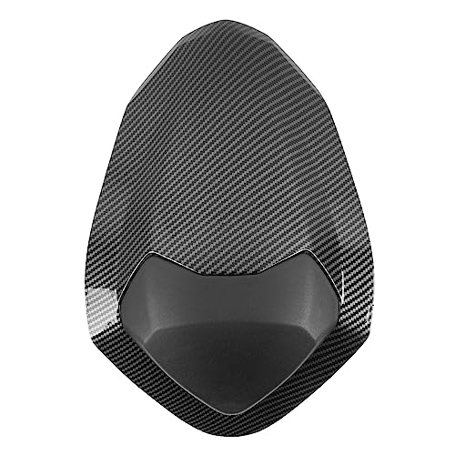 Carénage capot arrière moto Street Triple RS 765 de 2017 à 2019 look carbone pour selle passager