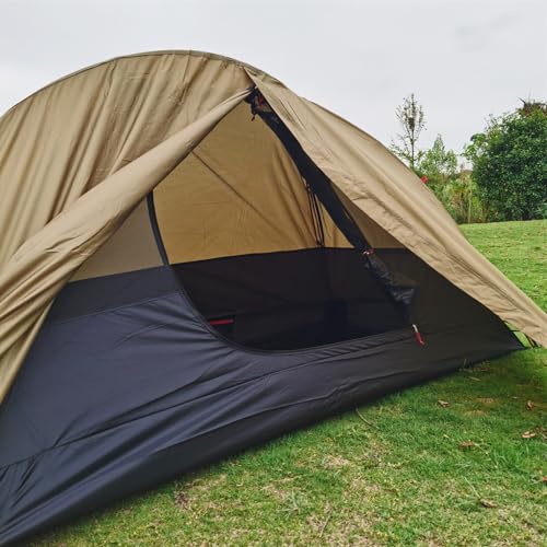 Carpa ultraligera para 1 persona, impermeable, portátil miniatura 6