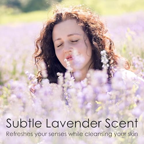 beautyfrizz lavender face wipes - 120 pcs - gentle makeup remover wipes for women - facial cleansing wipe with aloe castor vitamin a and e - extra soft - moisturizing