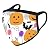 Bandanas ?USA in Stock Fast Delivery ? Kids Halloween Face_Masks, Reusable with Ear Straps Cotton Cute Cartoon Face with Printing Fits Toddlers to Teens