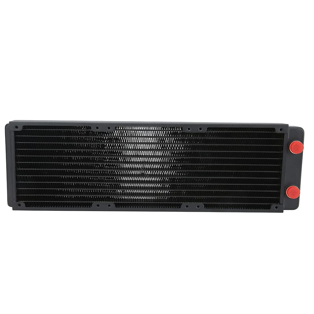 Radiatore di raffreddamento ad acqua in rame di alta qualità, dissipatore di calore per CPU per computer PC, scambiatore di calore a 12 con separatore d’acqua integrato per ap