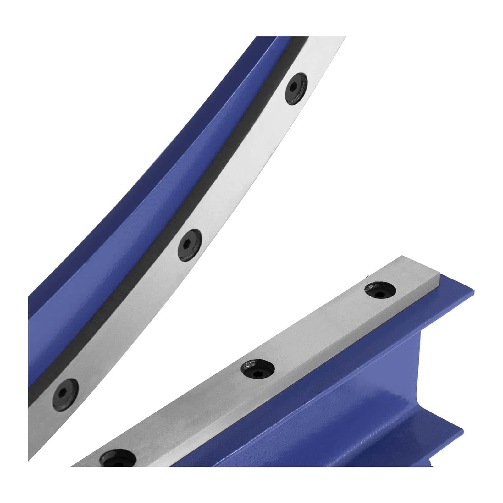 MSW Cesoia a Ghigliottina Manuale con Supporto Cesoia a Leva per Lamiera MSW-HS500 (Acciaio, Acciaio T10, 500 mm, 1,5 mm)