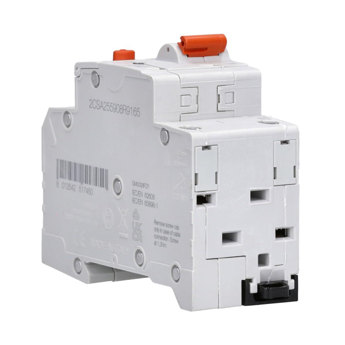 ABB SX-ARC1 B16 AFDD + LS Fehlerlichtbogen-Schutzeinrichtung 16 A B-Charakteristik 1P+N 6 kA 2TE Flexline-Serie Brandschutzschalter für Hutschiene