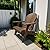 DuraWeather Poly® Classic King Size Folding Adirondack Chair (Antique Mahogany)