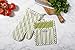 DII Kitchen Collection, Gourmet Chef, Potholder Set, Striped Parsley