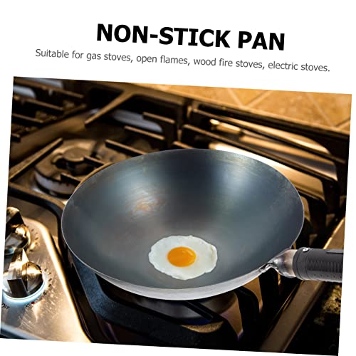 Wok para cocinar con mango ergonómico Alipis miniatura 7