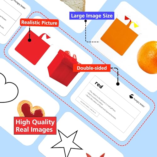 Image of Hungry Brain Flash Cards (Colours & Shapes)