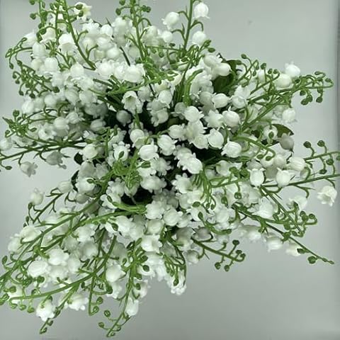 Bairdish 3pcs Artificial Bellflower Plants Cover