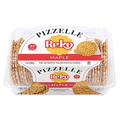 Reko Maple Pizzelle - 6 Pack