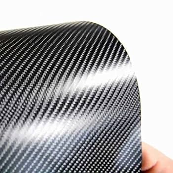 サーフィン・ボディボード DMS 5'9\" BLACK CAT CARBON WRAP DIAMOND Black Vinyl Wrap Carbon Fibre 7D 5D Glossy Matte Chrome