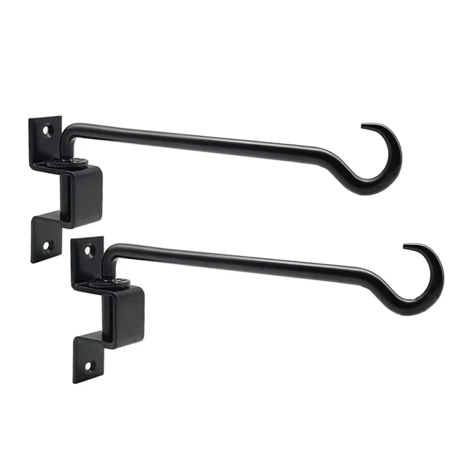 HUWOYG 2 Pack 12 Inch Swivel Plant Hangers Outdoor Heavy Duty - for Flowers Baskets Pots Bird Feeder Lanterns Wind Chimes for Plants