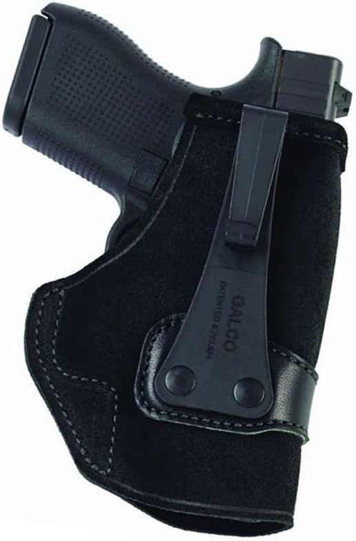 GALCO INTERNATIONAL Tuck-N-Go Inside The Pant Leather Holster for SW MP Compact 9/40, Black, Right TUC474B