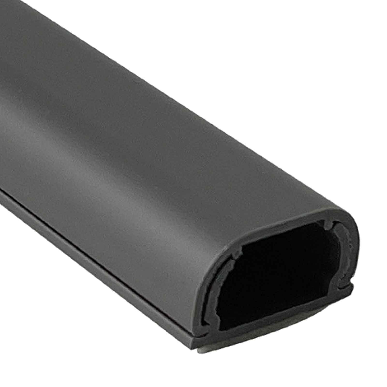 Passe Cable Sol,Gaine de câble de Sol autocollante,Rampe de Protection Câble,Guide câble au Sol Semi Circulaire,Flexible,évite Les trébuchements,pour Bureau,Maison,usines,garages