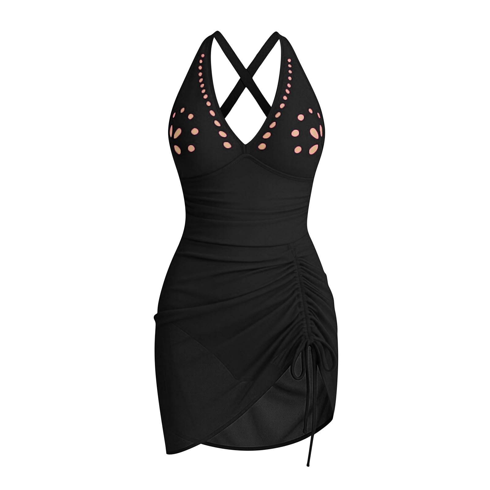 Generico Costume Intero Donna Costumi da Bagno Controllo della Pancia Sexy Swimwear Push Up Pezzo da Mare Estate Beachwear Costume Intero Donna Contenitivo Pancia