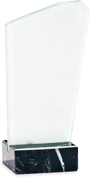 Trofeos Martínez - Trofeo de metacrilato Impreso a Color Personalizable con Base mármol. (19cm) - 1