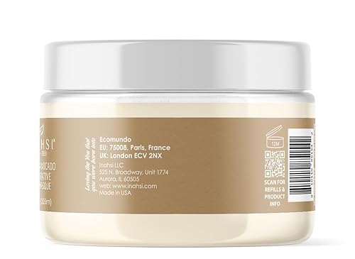 Miniatura 3 de Mascarilla reparadora de mango y aguacate  Acondicionador profundo para hombres, mujeres, bebés o niños con cabello rizado, productos para el