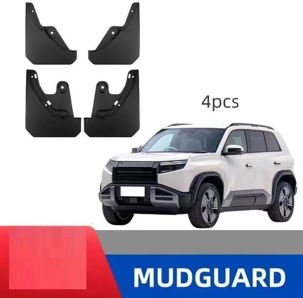 Car Mud Flaps Front Rear Fenders Mudguards Replacement Car Accessories For BYD Leopard Titanium 3 2025