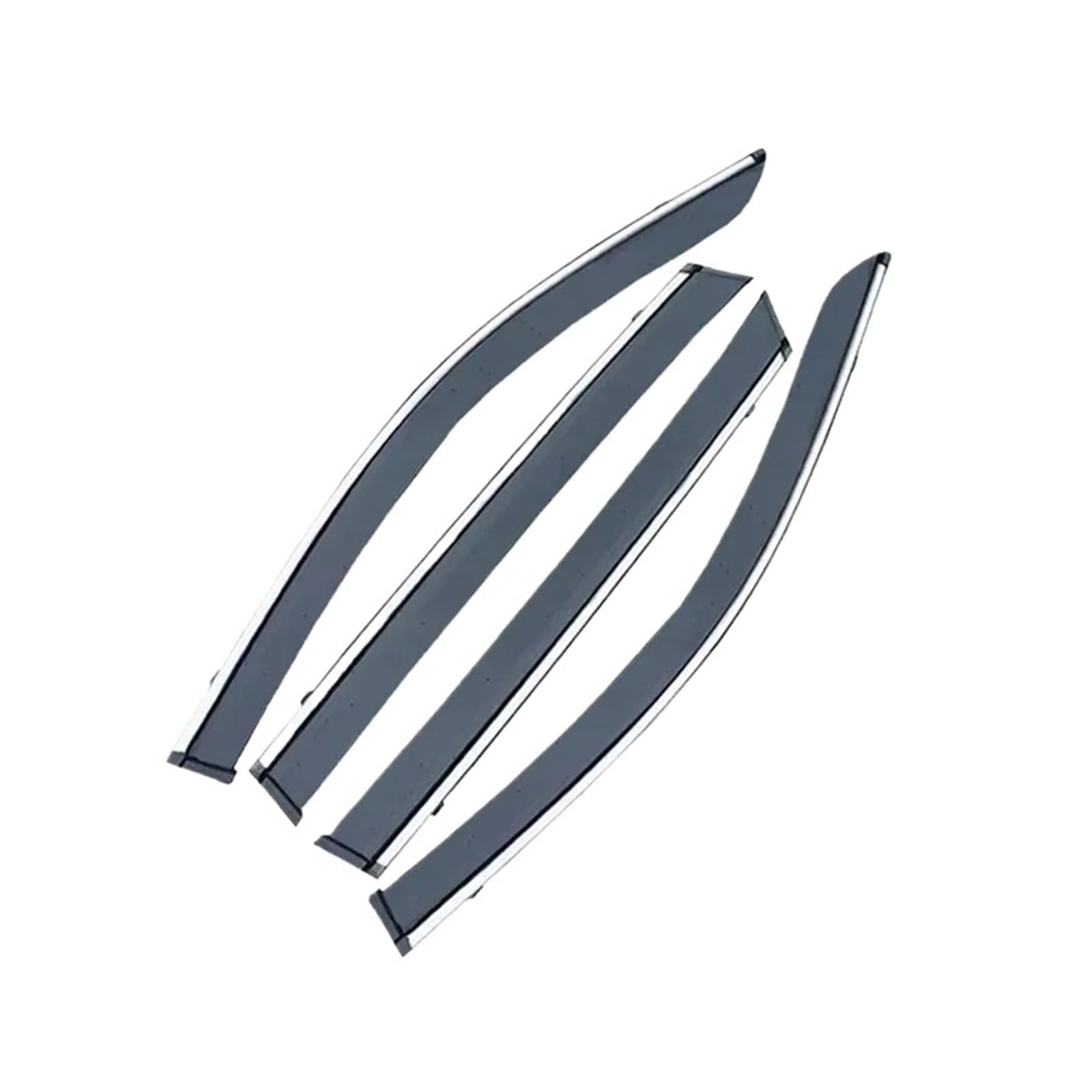 FYZKQXPRL Windows Visor 4X Car Sun Rain Visor Fit for Mazda 3 MK4 BP 2019~2024 2023 2022 Sedan Mazda3 Transparent Shield Window Deflector Cover Accessories Rain Guards