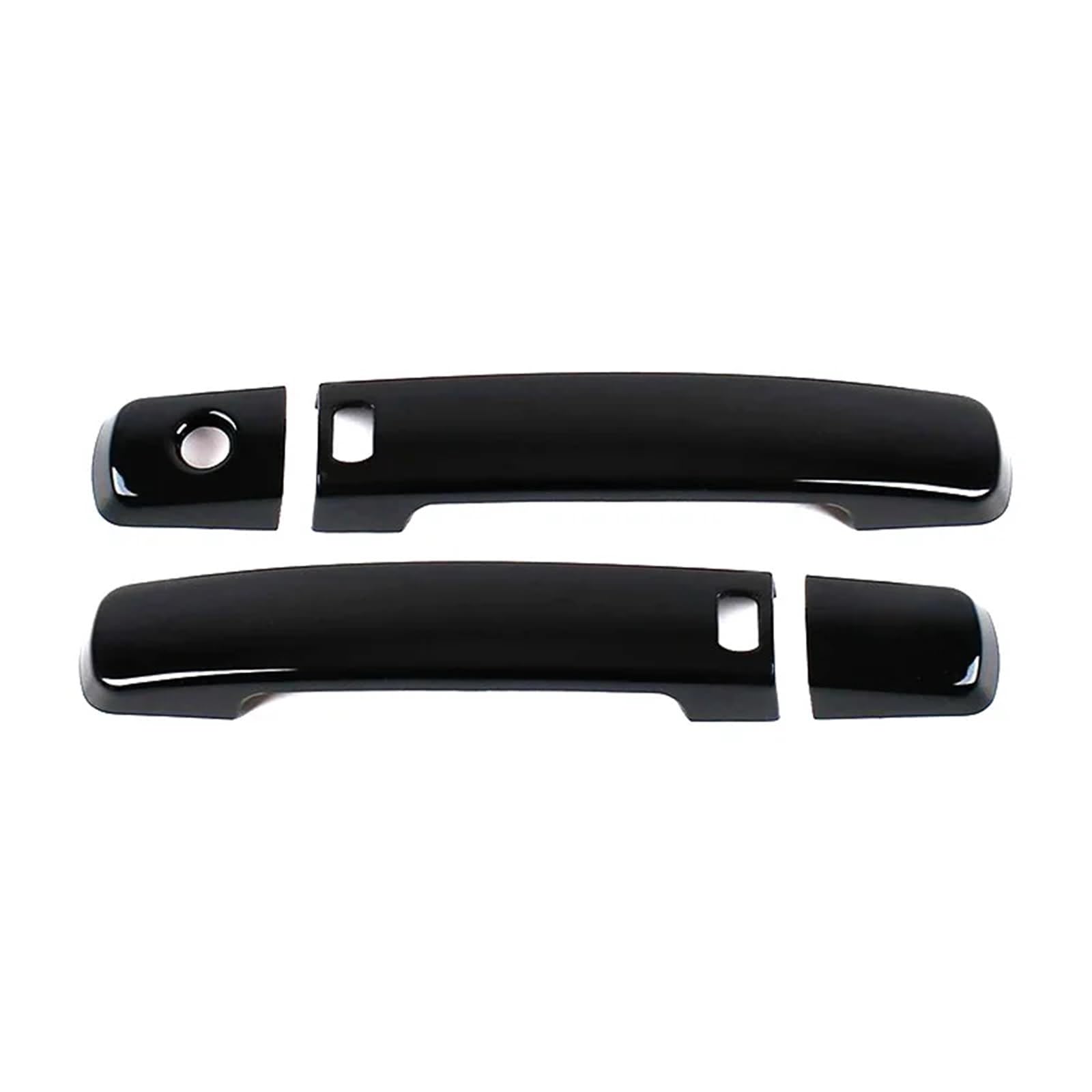 BQWYEDPL Fit for Nissan Xterra N50 2006-2015 Door Bowl Handle Scratch Resistant Modification Accessories Car Door Latch Handle(2 1hole 2smart Black)