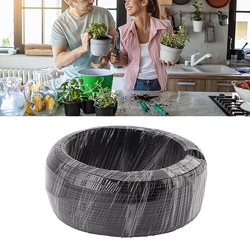 Alambre de aluminio para bonsái, 500g negro resistente miniatura 3