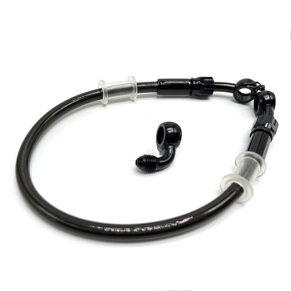 Flessibile olio Tubo Con Tubo Freno Moto Banjo Girevole A 360 Gradi Linea Freno Intrecciata In Acciaio Inossidabile Adatta Per Bici Da Corsa ATV Pit Dirt Street Moto Tubo Idraulico Freno(1500MM)