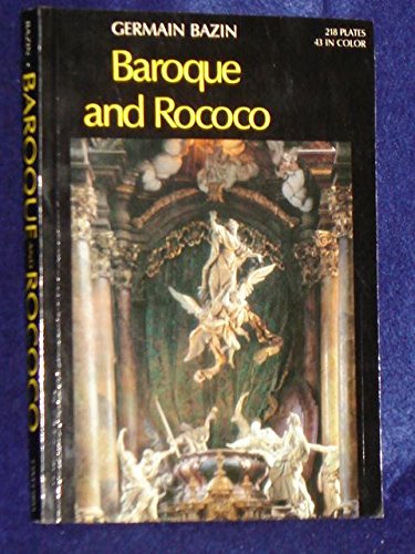 Baroque and Rococo B002C6H1W0 Book Cover