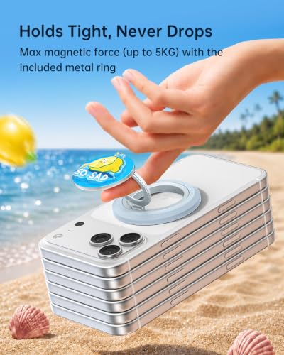 Image of SYNCWIRE Magnetic Phone Ring Holder, for MagSafe Phone Grip Stand Kickstand