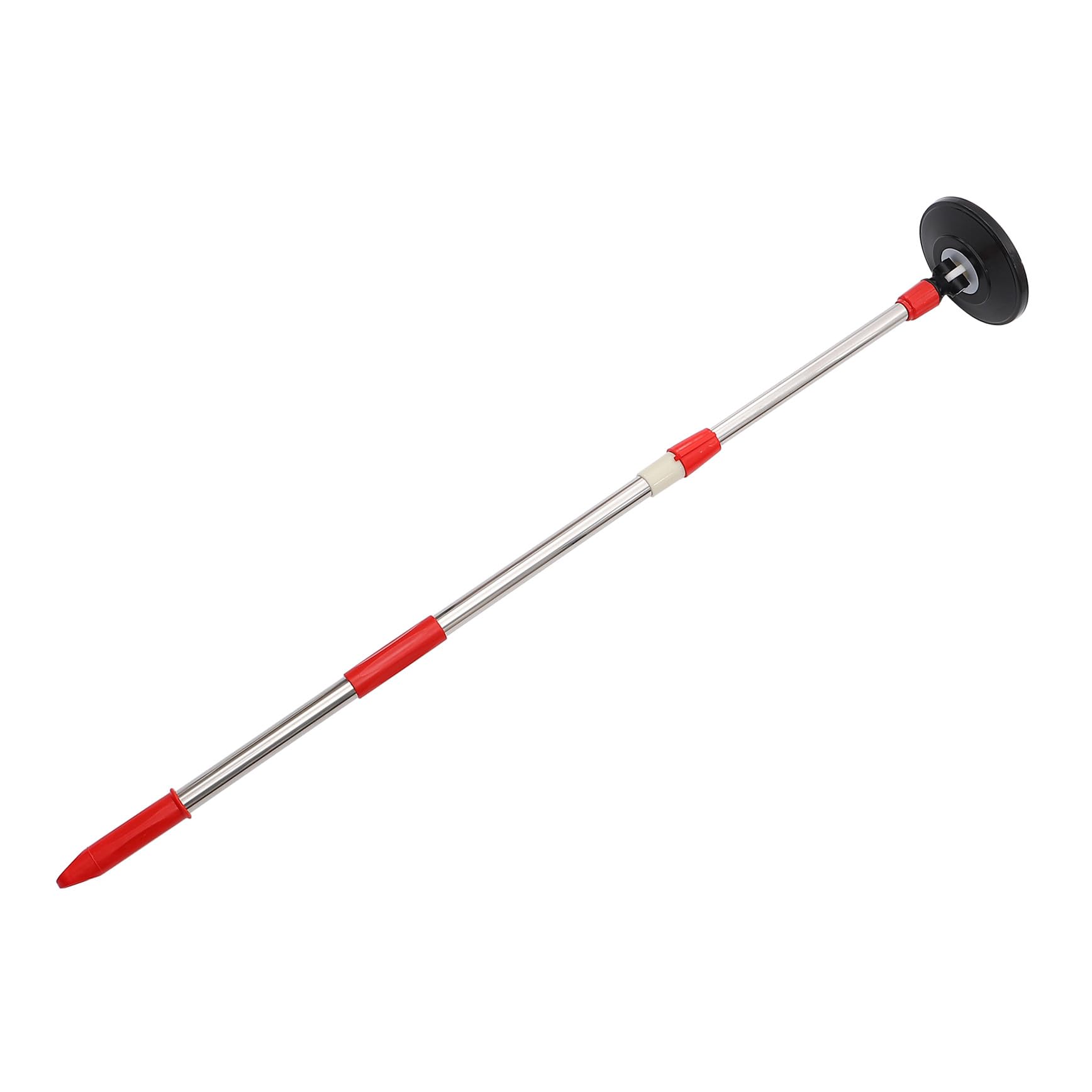 iplusmile Rotomop Ricambio Manico in Acciaio Inox Palo Di Ricambio Per Mop Rotante Con Testa Girevole a 360° Facile Da Installare Per Pulizia Casa E Ufficio