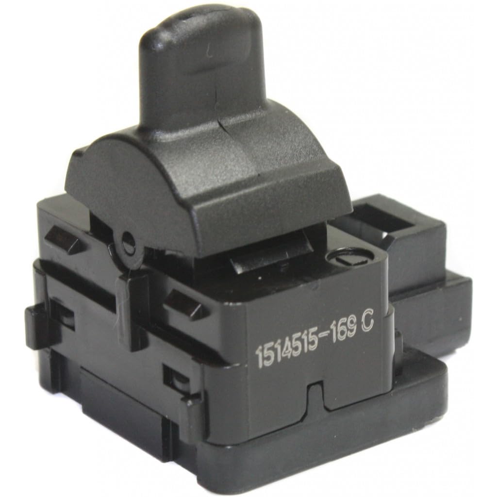 for Chevy Malibu Door Lock Switch 2001 2002 2003 Driver Side | Front | 3 Pins | 1-Button | Blade Type | 3-Prong Male Terminal