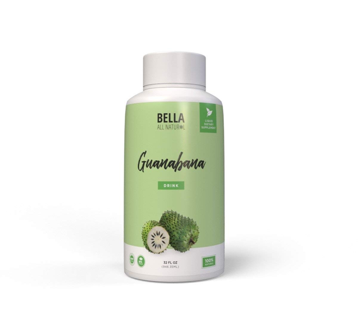 Bella All Natural Guanabana Soursop Juice - 32 Oz - Graviola Extract, Antioxidant Drink