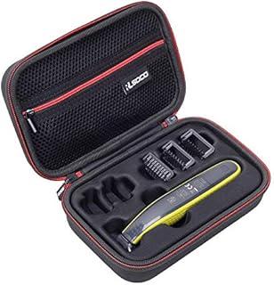 RLSOCO Carrying Case for Philips OneBlade QP2520/30, QP2530/30, QP2520/65, QP2620/25 One Blade Hybrid Stubble Trimmer & Shaver (Case Sale Only)