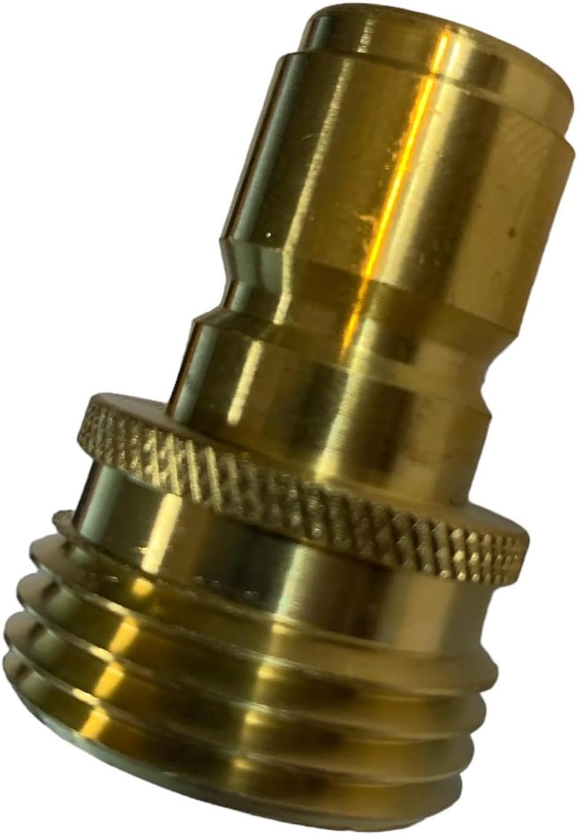 Brand Pressure Washer Quick Connect 1/2 Plug X 3/4 Male Garden Hose Connector, Compatible with General D10011