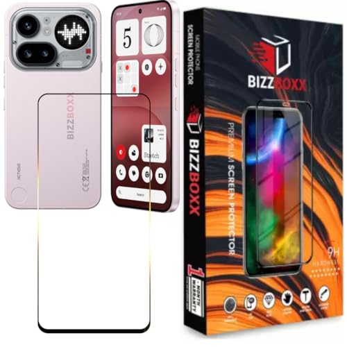 Image of Tempered Glass For Nothing Phone 4a Pro Screen Protector Guard - HD Clarity, Anti-Fingerprint Screen Guard (For Nothing 4a Pro - 6.83 inch) With Installation Kit - Pack of 1