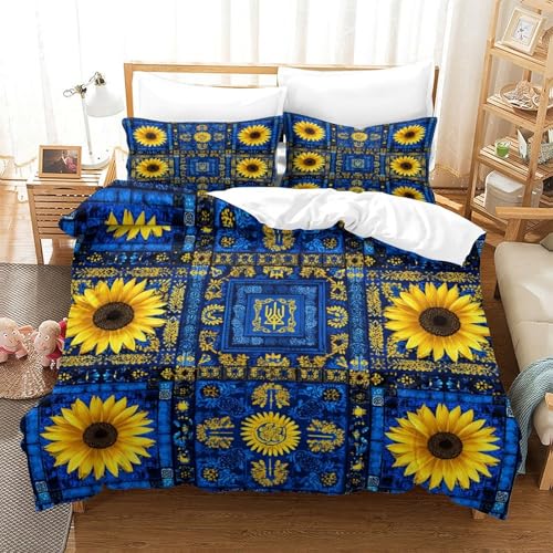 Housse de couette microfibre résistante 3D avec fermeture éclair fluide - 3