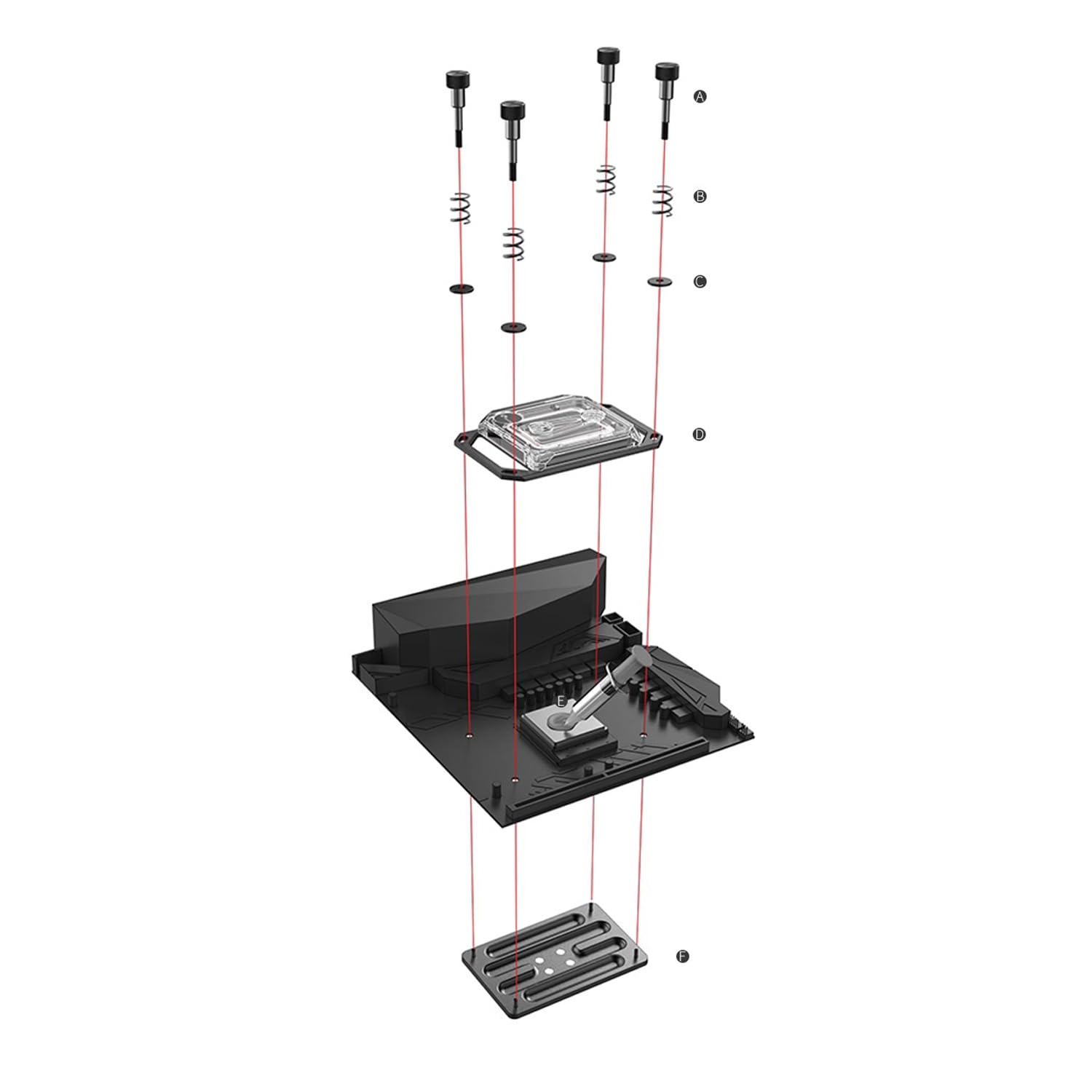 Amazon.com: CPU Waterblock Use for AMD Ryzen 9, 7,5,3 Socket AM5