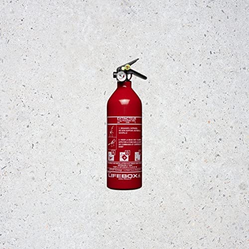 Extincteur 1kg a poudre ext01 avec manometre de precision durable - 4