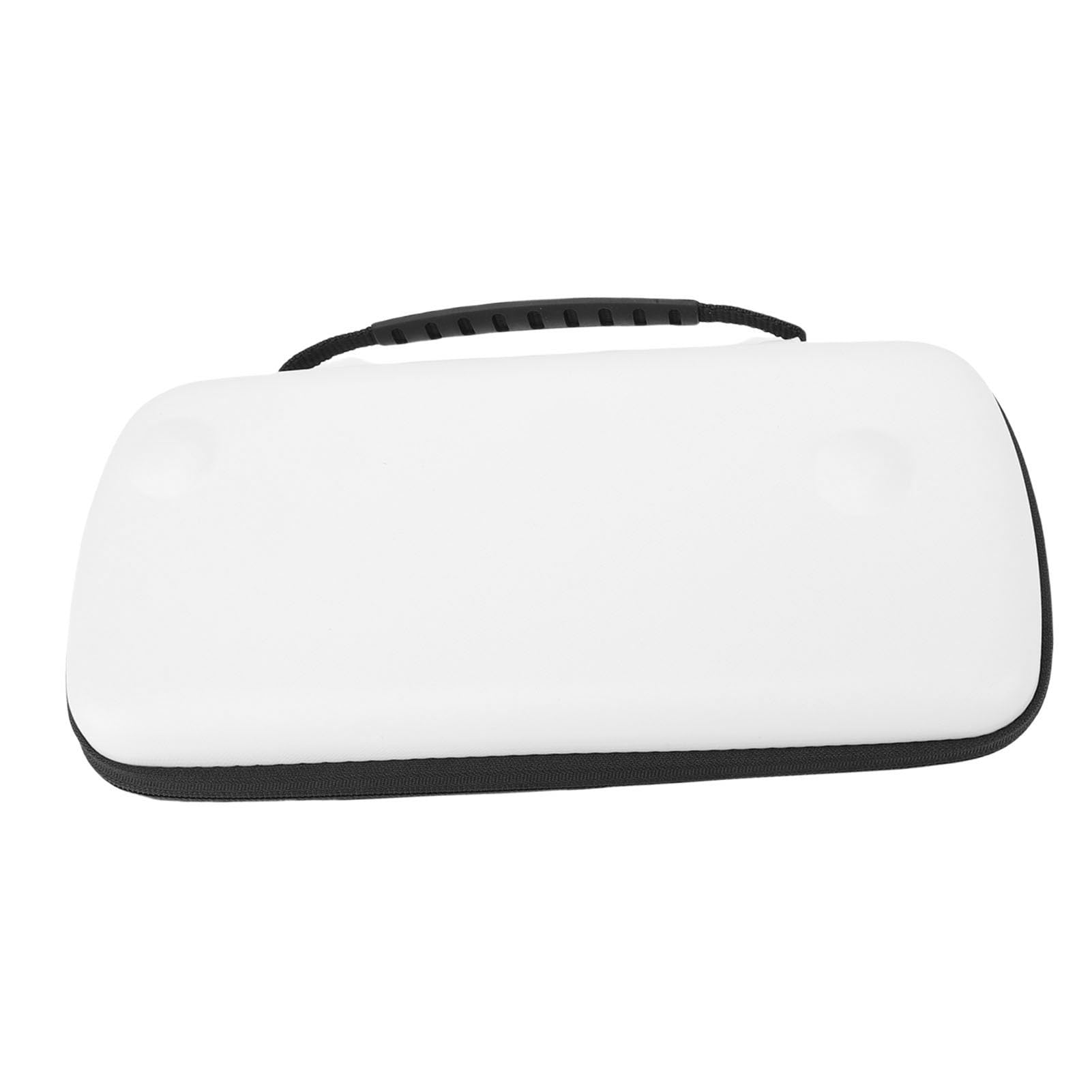 Wakects Custodia Rigida ROG Ally X 7, Pelle PU, Custodia da Viaggio EVA Antiurto per Console di Gioco Portatile (WHITE)
