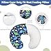 Hooyax Baby Waterproof Nursing Pillow Cover, Stretchy Nursing Covers for Breastfeeding Pillows, Adorable Infant Feeding Pillow Slipcover for Baby Boy and Girls (Dinosaur)