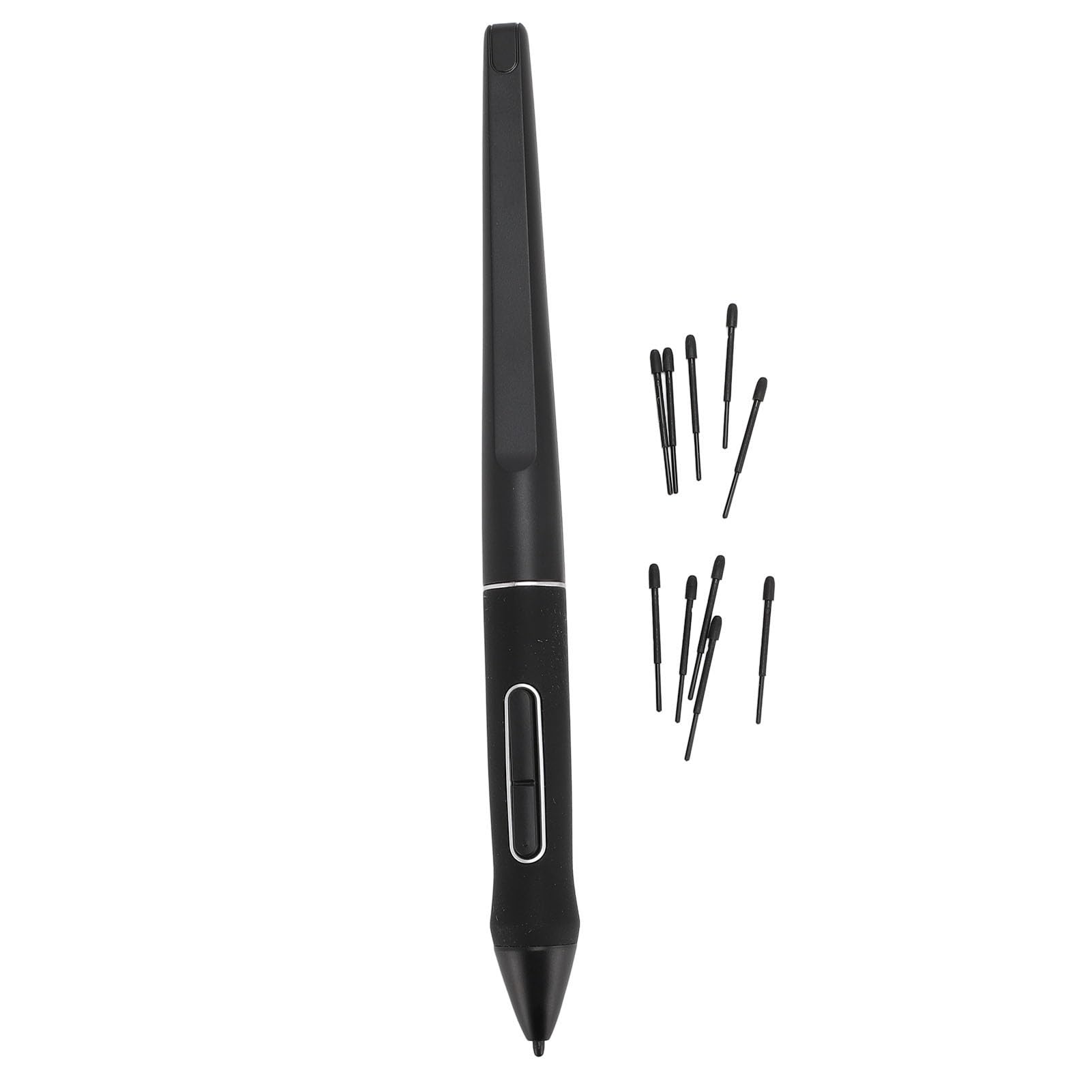 Generic Tablet-Eingabestift PW517 mit 10 Spitzen, Empfindlicher Touchscreen-Eingabestift für Kamvas 12, 13, 22, Pro 24, Leichtes Design