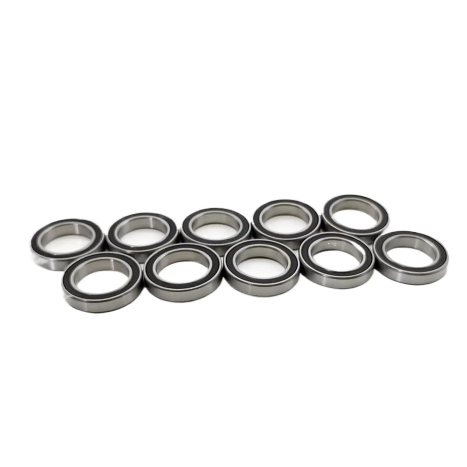 RC Lagerteile Für Universal 12X18X4Mm Chromstahl Kugellager Schwarz Gummiversiegelt Miniatur Rillenkugellager RC Für Modus Autos Hubschrauber Flugzeuge(10 pcs)