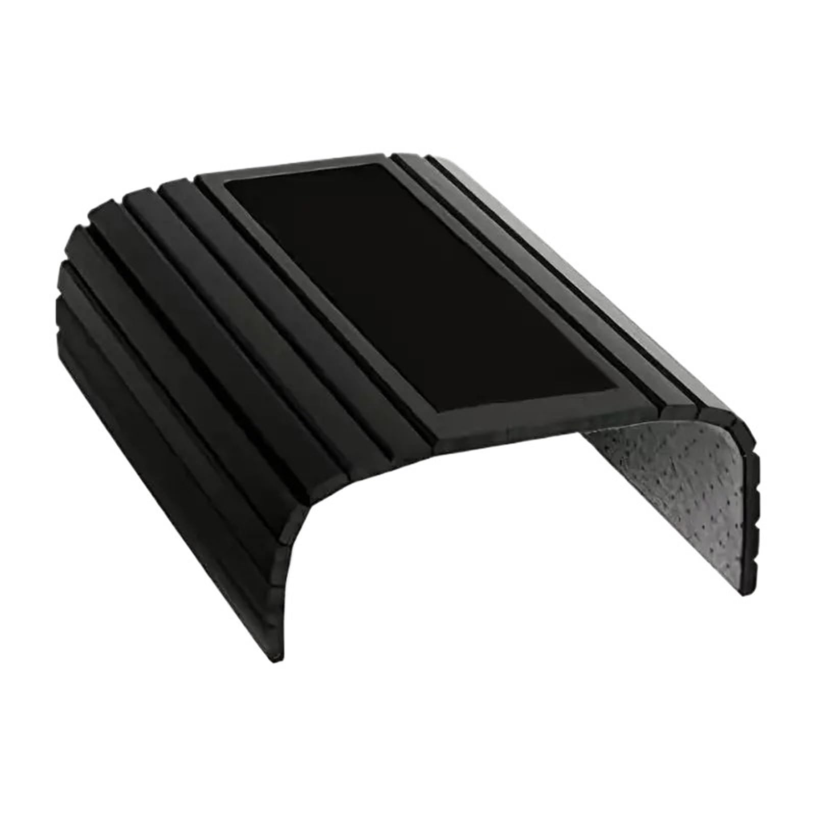 Iopklytf Black Sofa Armrest Organizer Wood Sofa Armrest Cup Holder Foldable Tray