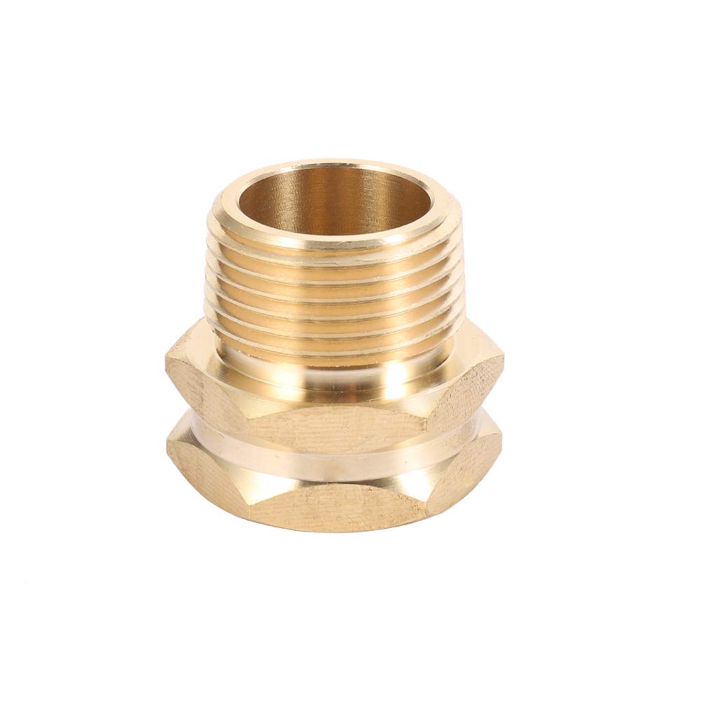 GEKA 2/3 - Schroefkoppeling gegoten messing, schroefdraad 3/4 voor slangadapter 3/4 kopen